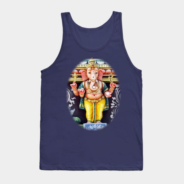 Ganesha Tank Top by BluedarkArt